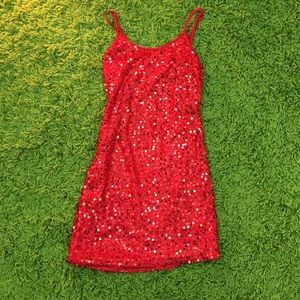 Sequin Ruby Dress